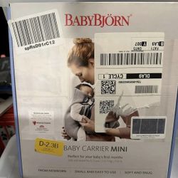 Baby Bjorn Infant Carrier Heather Grey NEW 