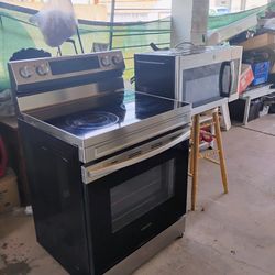 Estufa Electrica Y Microondas 