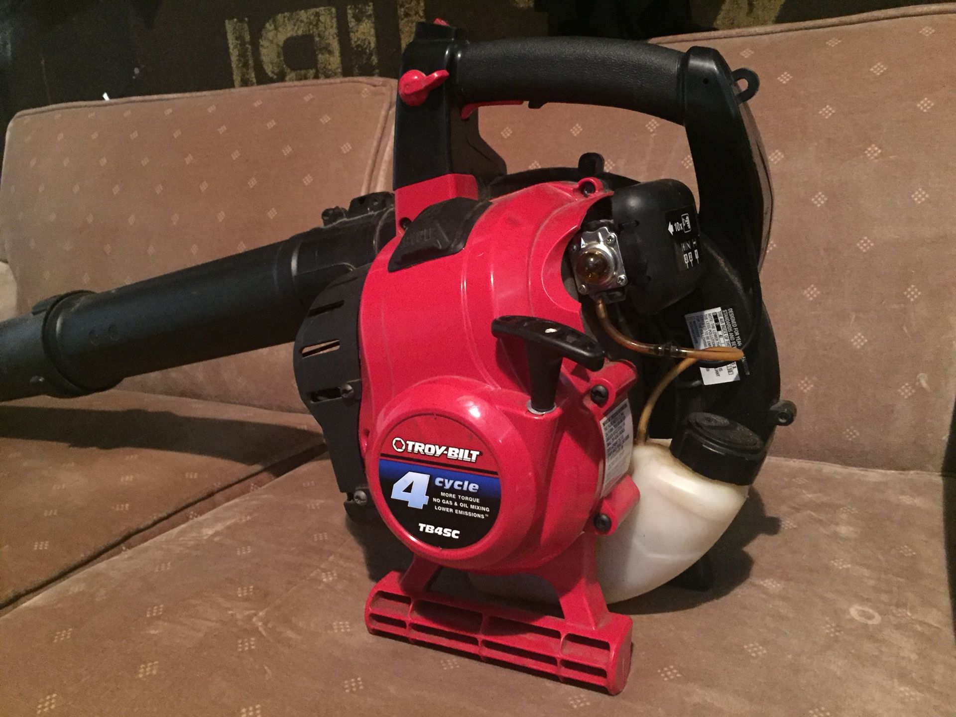 Troy Bilt 4 cycle leaf blower