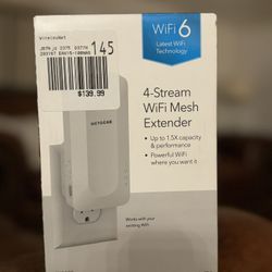 Netgear Wifi 6 Mesh Extender