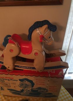 Fisher price rocking pony