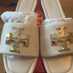 Tory Burch Light Cream / Gold