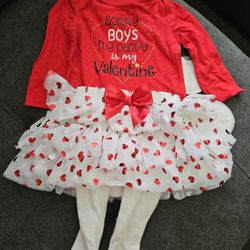 Valentines baby clothes