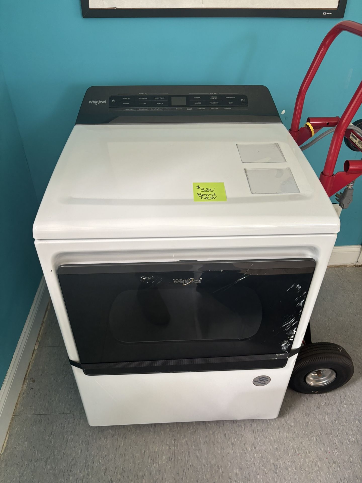 washer and dryer