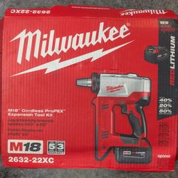 2632-22XC M18 Milwaukee Pex Expander New