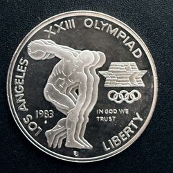 1983 Olympic Silver Dollar Proof