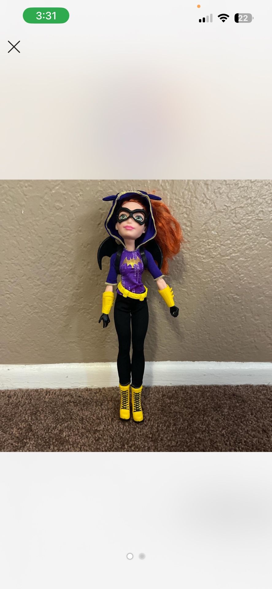 bat girl dc doll 