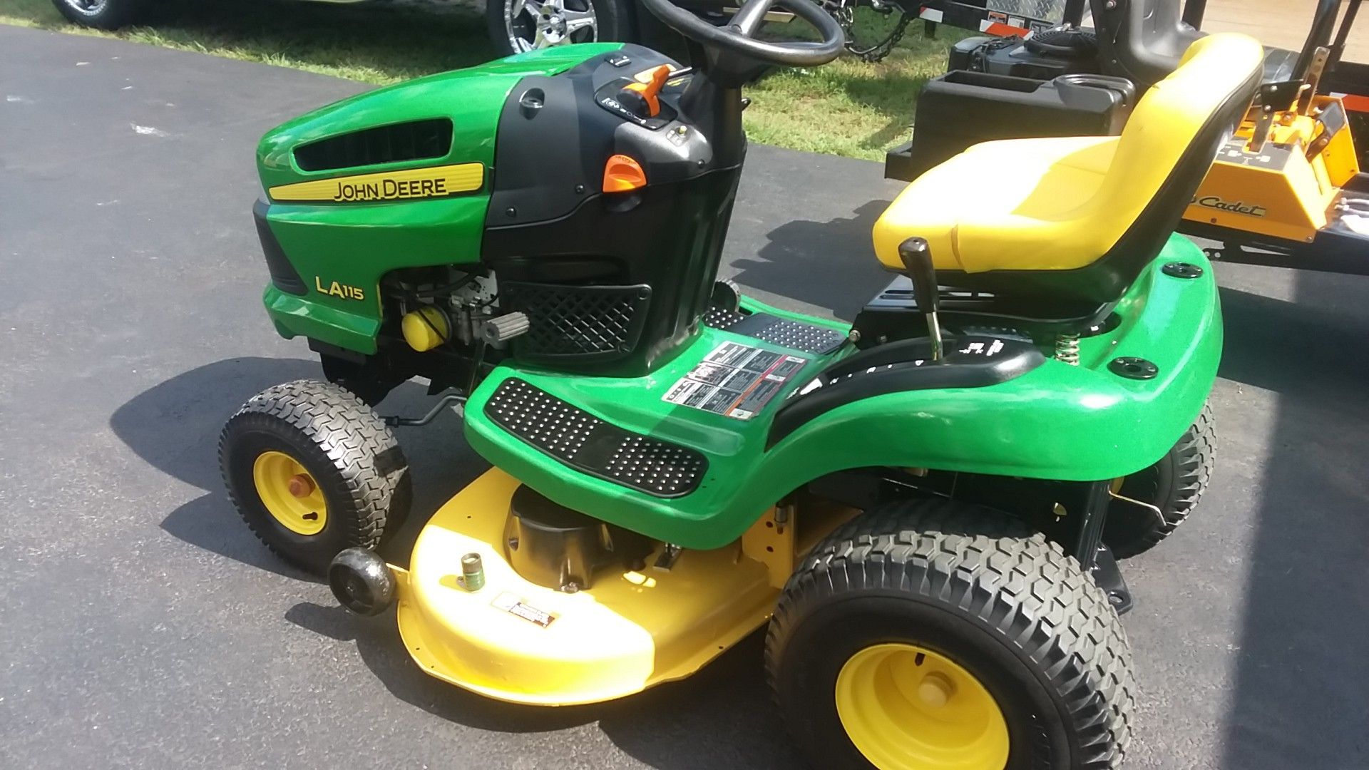 John deere mower