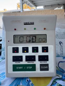Reloj digital chef toy