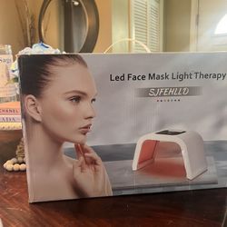 SJFEHLLD Led Face Mask Light Therapy-7 Color LED Therapy Light