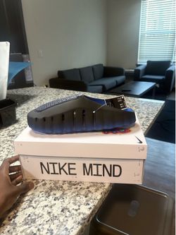 Nike Mind 001 Slide Blackened Blue Game Royal