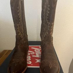 MEN BOOTS GOAT LEATHER TAN EL PASO COLLECTION