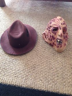Freddy Krueger Mask and Hat