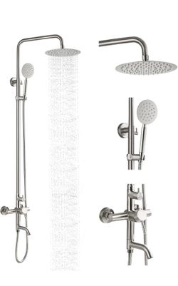 Stainless Steel SUS304 Silver Shower
