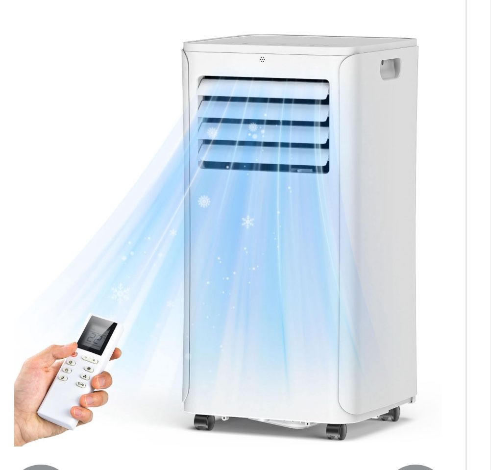 Pürbar 12000BTU Portable Air Conditioner 3-IN-1 With Fan&Dehumidifier AC Unit With LED Remote Control Up To 600 Sq.ft. Room Air Conditioner With Sleep