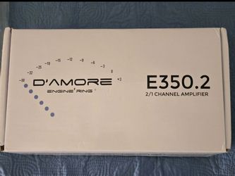 D'amore e series 350.2 amp