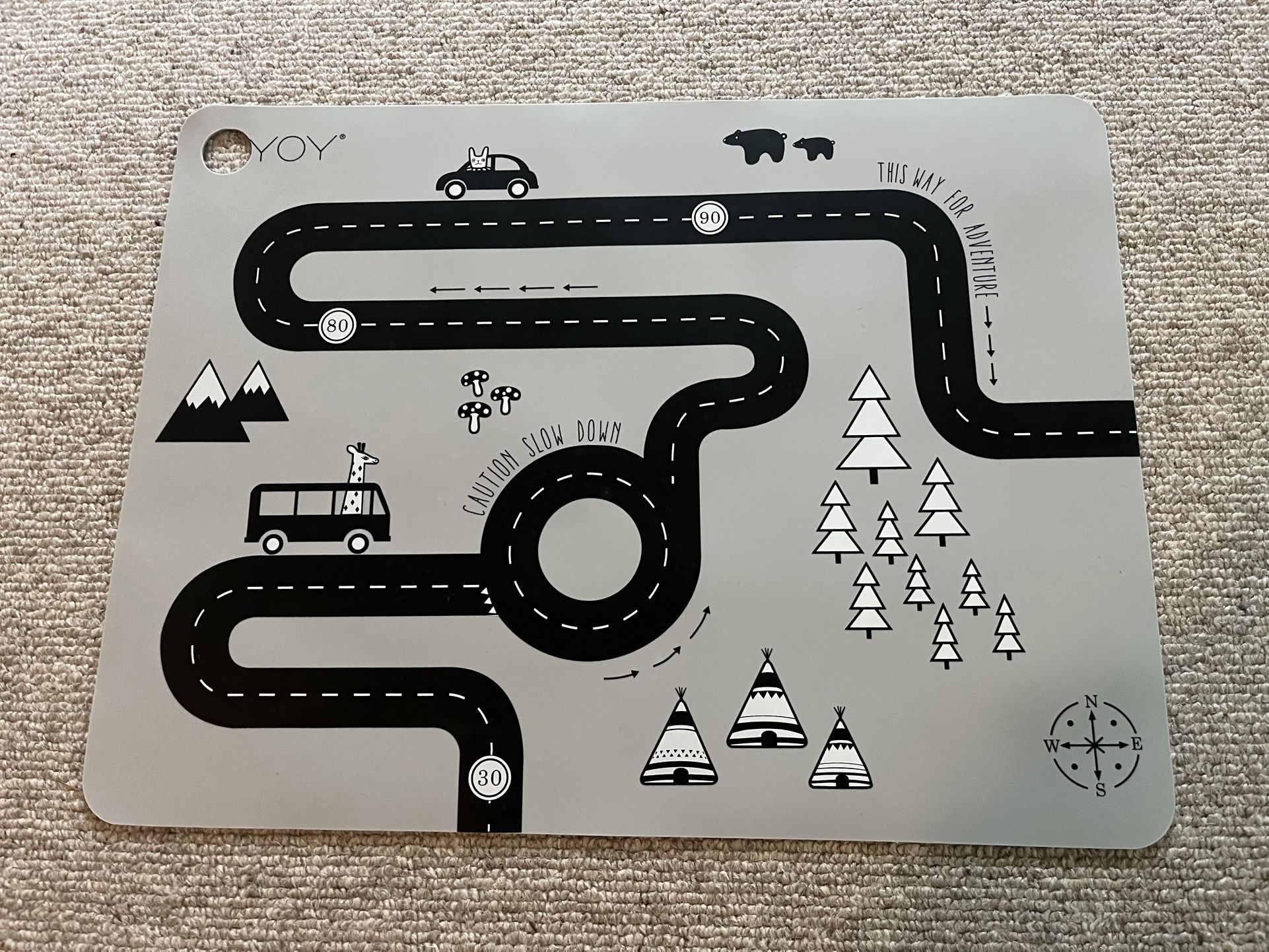 OYOY silicone non-slip placemat