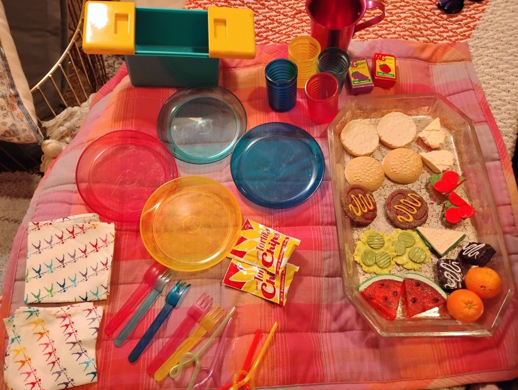 American Girl Doll Birthday BBQ Cookout 1996