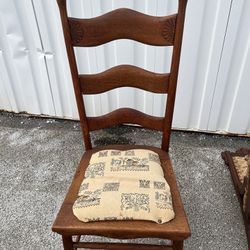 Vintage Wooden Chair 