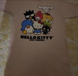 Hello Kitty & Friends Pink Shirt Size: S