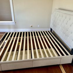 California King Bed Frame – (No Mattress)