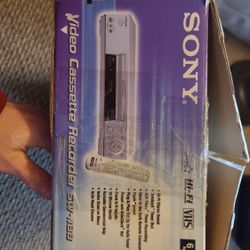 Sony VCR with Remote
