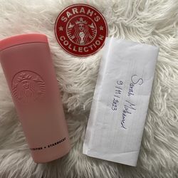 Starbucks VS Black Pink Hot Cup Stainless Steel 