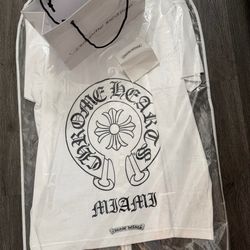 Chrome hearts miami city tee horseshoe size XXL