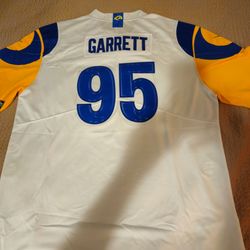 Los Angeles Rams Garrett new white stitched Nike jerseys