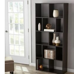 Bookcase, Bookshelves, 12 Cubes , Espresso 
