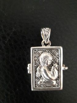 Silver locket