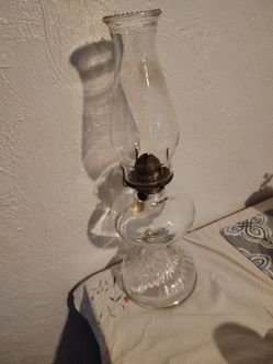 Vintage hurricane lamp /oil lantern.