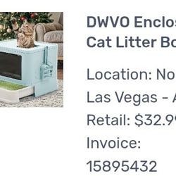 Cat Litter Box 