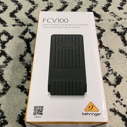 Behringer FCV100 Ultra-Flexible Dual-Mode Foot Pedal for Volume and Modulation Control