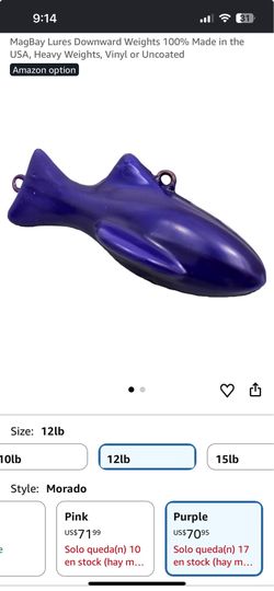 Fishing weights