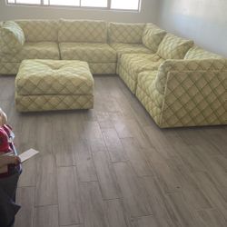 Mid Century Sectional -Play Pen Style