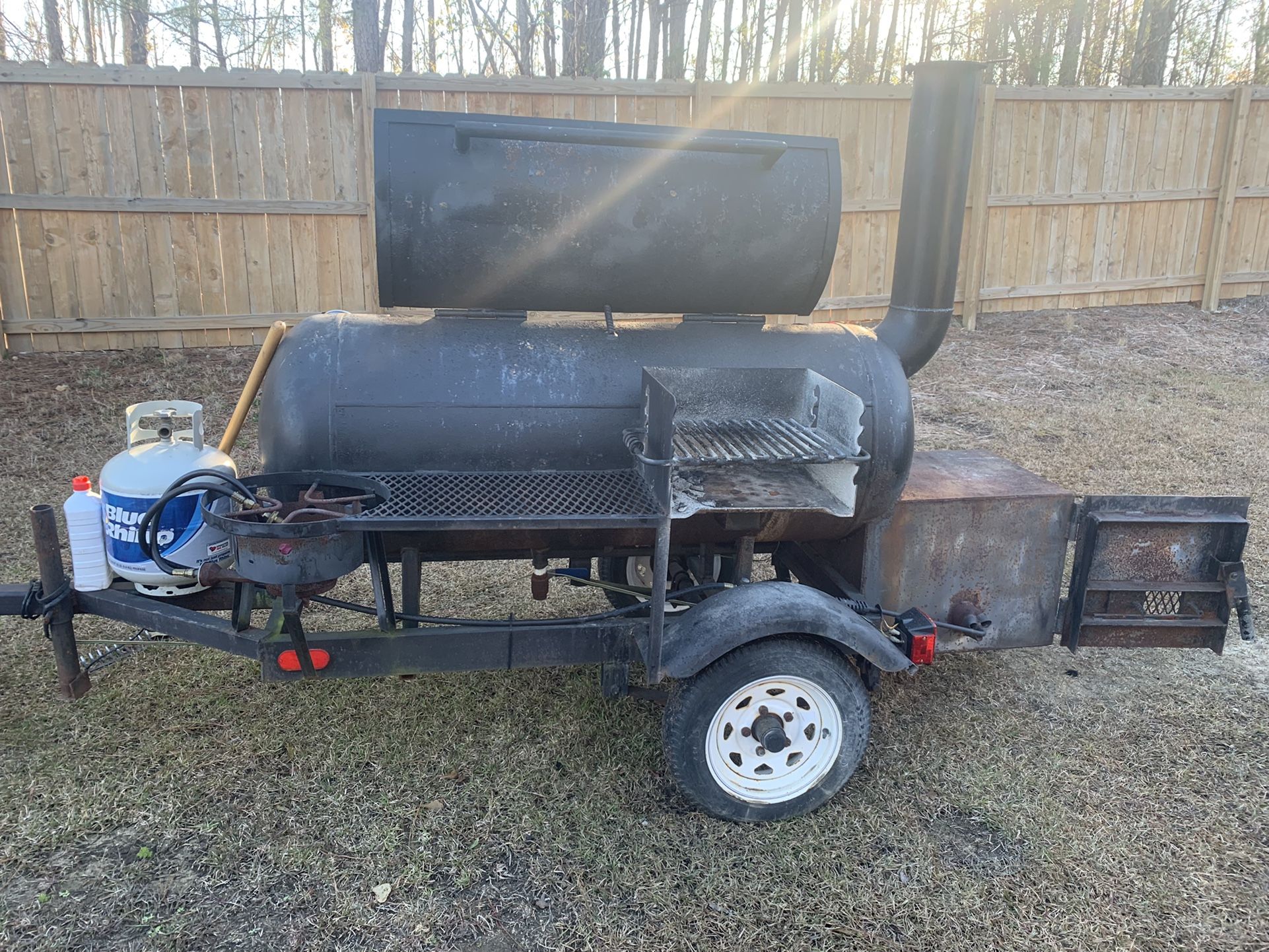 Reverse Flow Smoker