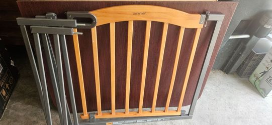 Baby or pet gate by Summer-wood and metal