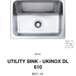 Stainless Steel Utility Sink Laundry