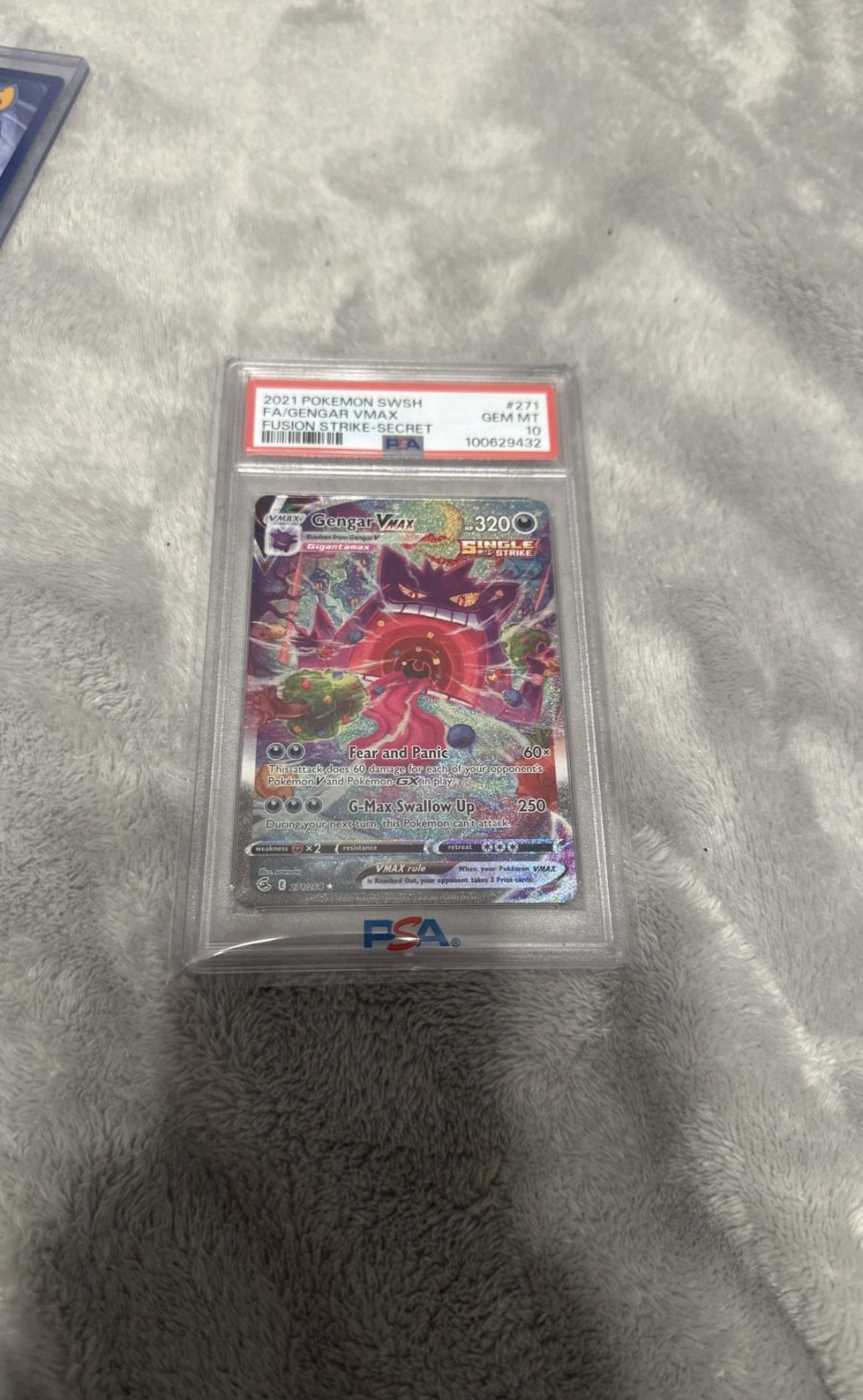 Gengar VMAX PSA 10