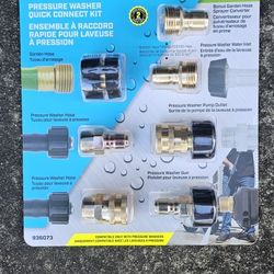 Pressure Washer Quick Connect Fittings 