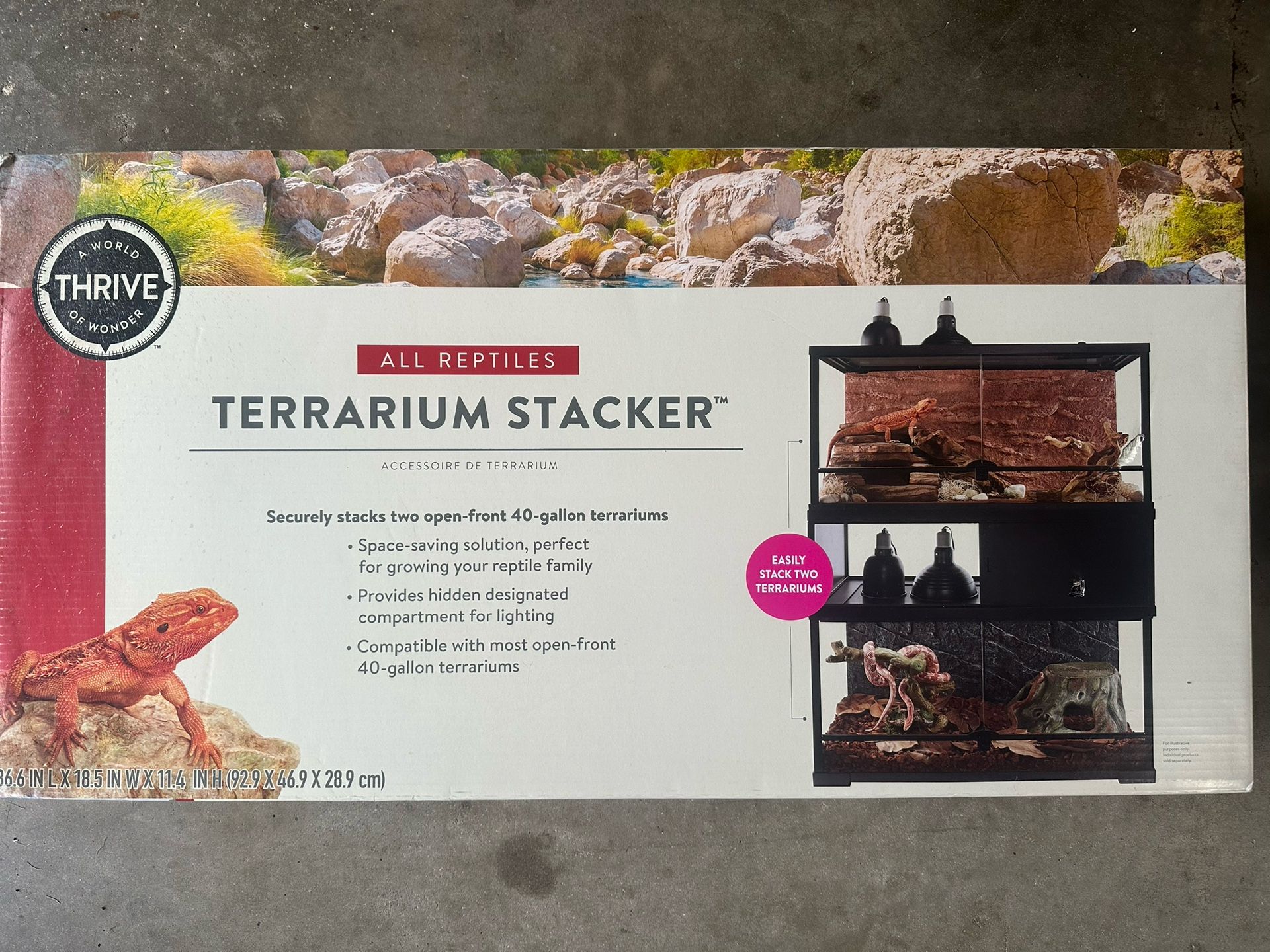 All Reptiles Terrarium Stacker