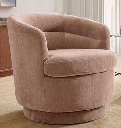 West Elm “Viv” Swivel Armchair Like New