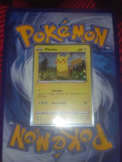McDonald's Pikachu Holographic