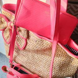 Kate Spade Set Of Purses And Matching Wallet