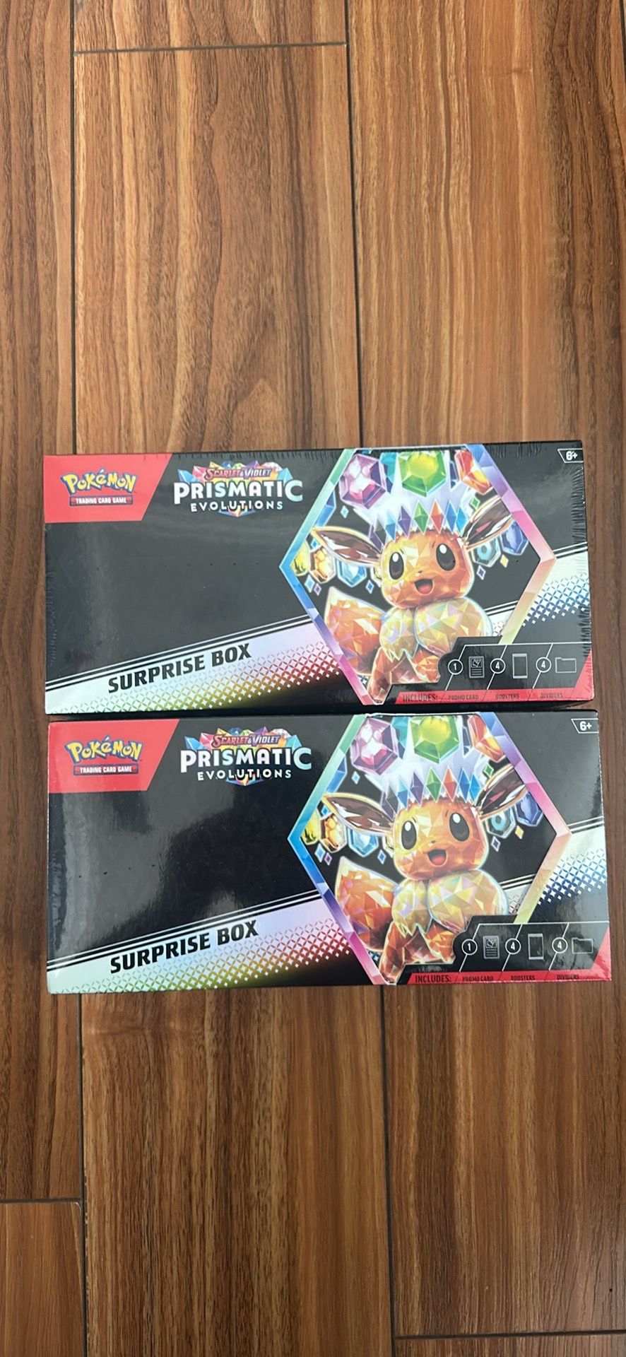 Pokemon Cards Prismatic Evolution Surprise Box