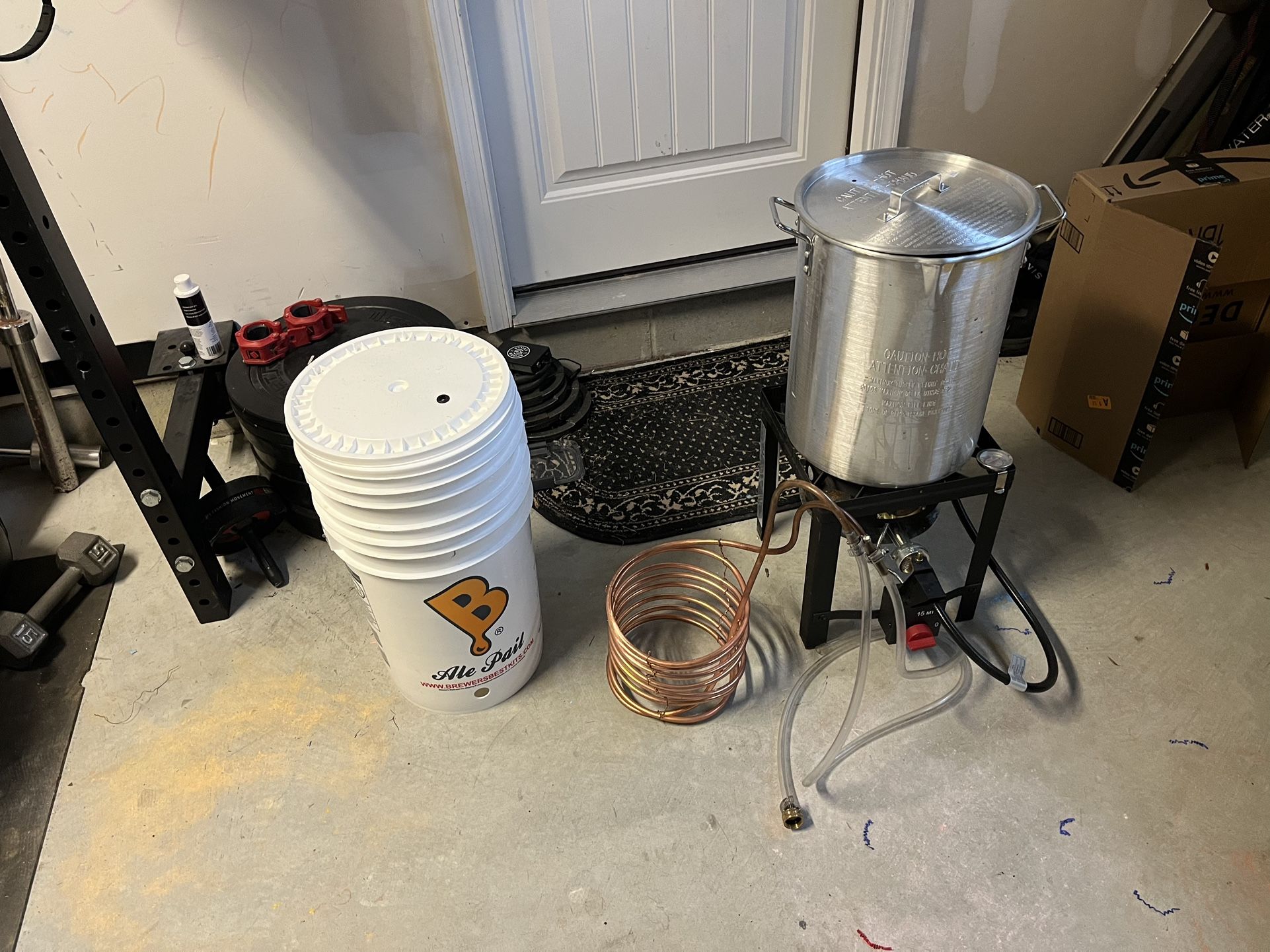 Beer Brewing Setup