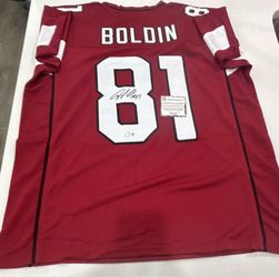 Arizona Cardinals Signed Anquan Boldin Jersey