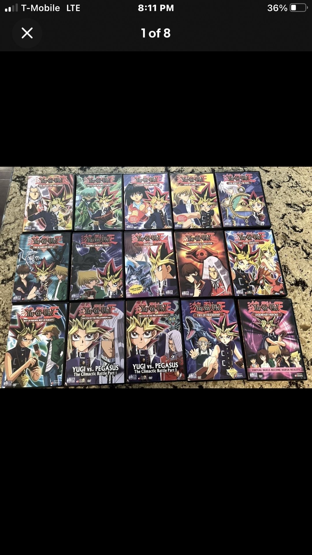 Yugioh Dvds Full Set