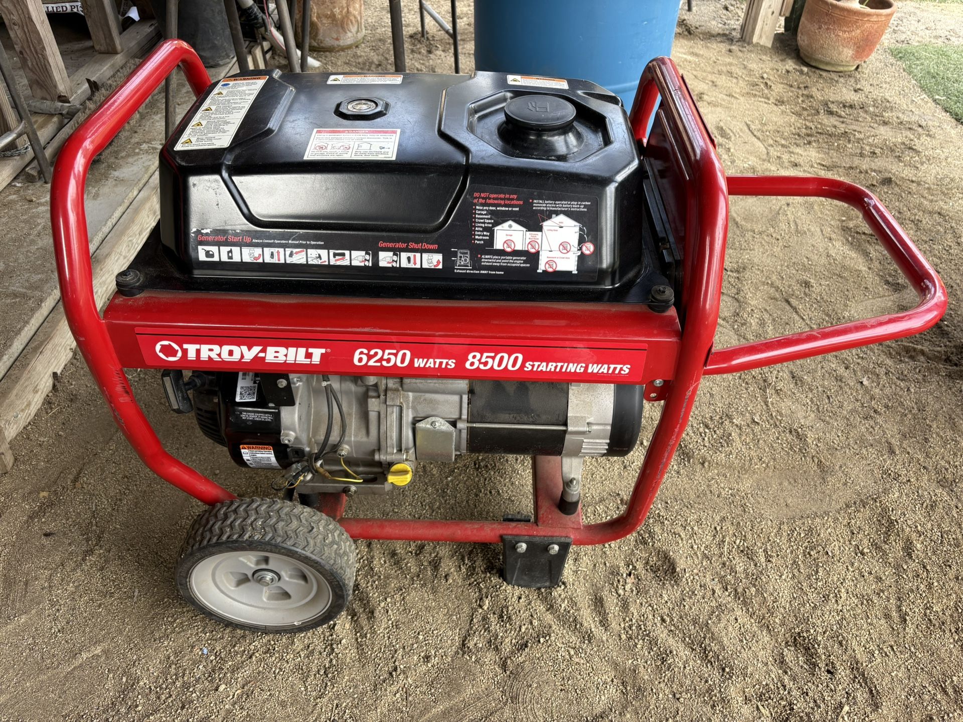 Troy-Bilt Generator